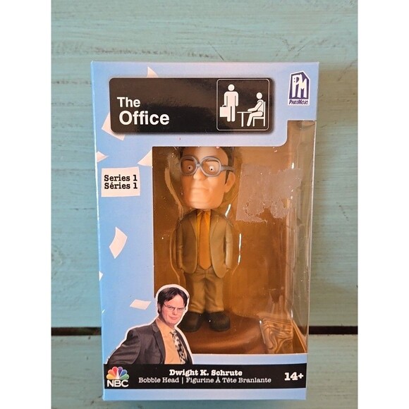 The Office Dwight K Schrute Bobble Head Series 1 PhatMojo Bobblehead Figure - Picture 2 of 5